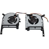 2pcs Laptop CPU GPU Cooling Fans Replacement for ASUS TUF FX505ge FX505gm FX505dt FX705 Gaming Heat Dissipation Overheating Fix
