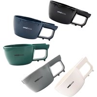 2026 Yaqi High Quality Dark White Blue Black Green Gray Color Plastic Shaving Bowl For Men Shaving Brush