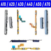 Side Power Key + Volume Side Button For Samsung A10 A105F A20 A205F A30 A305F A40 A405F A50 A505F A70 A705F On Off Side Key Flex