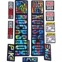 AliExpress ROCKSHOX Front Fork Decals Bicycle MTB Road Rock Shox PIKE Stickers Bike DIY Racing Cycling Protect Colorful Film Kit