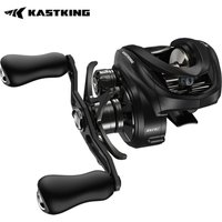 KastKing Mg-Ti Elite Baitcasting Reel Ultralight 142g 2+9+1 Ball Bearings Titanium Spool 8KG Max Drag TiCon Carbon Fishing Reels
