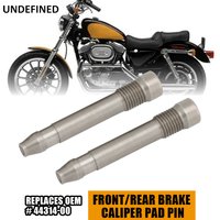 Caliper Brake Pad Pin Front/ Rear #44314-00 For Harley Twin Cam Dyna FXD Electra Street Glide Fat Boy 00-07 Sportster XL 00-03