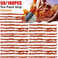 50/100PCS Car Bikes Tire Repai Strips Rubber Strip Tires Repair Tool Bike Tyre Puncture Repairing Plug Seal Tools Tire Accessory