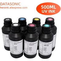 500ML Butelka atramentu LED UV do drukarek Epson L800 L805 L1800 R290 R330 1390 1400 1410 UV Atrament UV Lakier UV Atrament błyszczący Twardy Atrament Miękki
