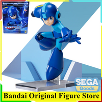 Original SEGA Luminasta Megaman Rockman Luminasta Action Figure Toys PVC Model Collection Anime Figurine Doll Gift