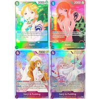 Proxy One Piece Card Game Nami EB02-017 Sanji & Pudding EB02-035 Collection English TCG Anime Cards