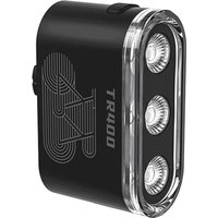 RAVEMEN TR400 Bike Taillight Bicycle Rear Light Rechargeable 2000mAh Brake Sensor Auto On-Off 400 Lumens High Visibility IPX6