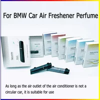 For BMW Car Air Freshener Perfume 5 Smell Original Air Outlet Aromatherapy Clip Auto Interior Accessories Solid Perfume