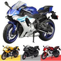 1/12 YAMAHA YZF-R1M Toy Motorcycle RMZ City Diecast Metal Model 1:12 Racing Super Sport Miniature Collection Gift For Boy Kid