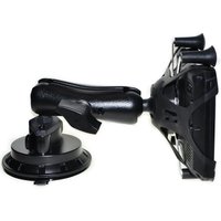 X-Grip Mount +RAM Mounts B Size Double Socket Arm +Suction Car Cup Windshield for Garmin ZUMO XT XT2 Overlander Tread-Powersport
