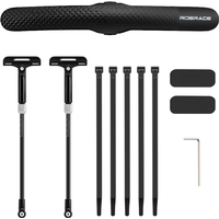 AliExpress riderace RIDERACE Mountain Bike Mudguard Widen Quick Release Durable Front Rear Tire Wheel Fender For Road Cycling Bicycle Accessories