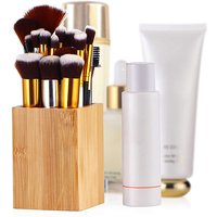 1pc Bamboo Desktop Storage Pencil Organizer Stationery Multifunctional Home Study Office Pen Holders Desktop Organizer