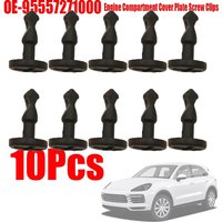 10Pcs Engine Compartment Cover Plate Screw Clips For Porsche For Cayenne 2005 95557271000 955-572-710-00