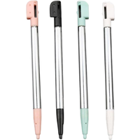 Touch Pen for NDSL Metal Retracted Drawing Pen Capacitive Touch Stylus for Nintendo NDSL Game Console Screen Touch Stylus Pencil