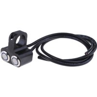 22mm Motorcycle Handlebar Headlight Spot Light Switch With Dual Indicator Waterproof & Dual Push Button Accessories