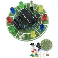 DIY LED Light Kit 4017 Colorful Voice Control Flashing Rotating Electronic Production DIY Welding Training