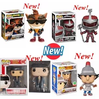 New Funko pop Anime: batgirl 03 Inspector Gadget Skates 895 Harry 492 Crash Biker 275 Lord Zedd 666 Action Figure Toys for Gifts