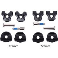 Bicycle Seat Pipe Clamp Conversion Sleeve Bicycle Seatpost Clamp for Carbon Saddle Rails 7x9/7x7mm