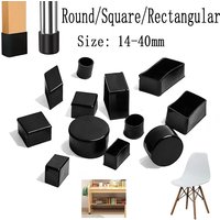 4-12PCS Silicone Chair Leg Caps, Non-Slips Floor Protector, Table Leveling Feet, Dust-Proof Furniture Leg Caps for Hardwood Tile