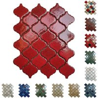 1PC European Style Lantern Handmade Brick Ceramic Mosaic Living Room Kitchen Bathroom Shower Room Background Wall Tile