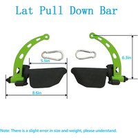 Multifunktionaler Fitness-Lat-Pull-Down-T-Bar-Griff, drehbarer V-Bar-Griff zum Rudern, Kabelzuggriff für Kabelzugmaschinen, Fitnessgeräte für das Rückentraining