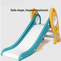 Tobogan Piscina Slide for Kids Foldable Indoor Toddler Slide Kids Slide Baby Slide Compact Playroom Playground Toy Safe Non Slip