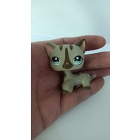 1pcs/lot LPS Figure Puffer Cat #468 Small Pet Shop toy