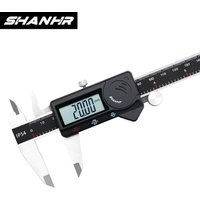 Stainless Steel Digital Vernier Caliper 0-150mm Touch Control IP54 Waterproof for Industrial & DIY Measuring 0.01mm