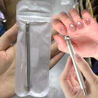 1Pcs Glass Bead Effect Nail Magnetic Stick Double Head Cat's Eye Magnetic Pen Strong Magnet Steel Ball Detachable Manicure Tool
