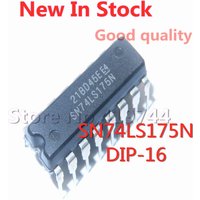 5PCS/LOT SN74LS175N 74LS175 DIP-16 Four-way D-type trigger In Stock NEW Original IC