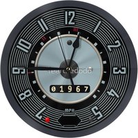 Classic Speedometer With Chrome Lip '67 Wall Clock Room Decoration Clock Must-have Ornament Round