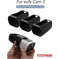 Protective Case Cover for Eufy Cam 3 Waterproof Anti-Scratch Camera Protective Shell UV-proof Protection Case Pack of 1/2/3