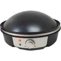 1800 Watt Electric Portable Bread and Pancake Maker Multi-Function Barbecue Maker with Round Pans for Home or Hotel Use