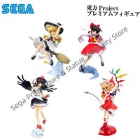 Sega In Stock Original Box Garage Kit Touhou Project Kirisame Marisa Anime Characters Collectible Original Action Figure Statue