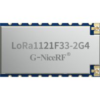 2PCS/Lot LoRa1121F33-2G4 2W High-Power Sub-GHz/S band Frequency Bands LR1121 Chip dual-band Wireless module