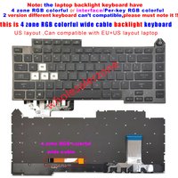 US Backlit Keyboard For ASUS ASUS ROG G513 G15 G513IH G513Q G513QC G513QE G513QM G513QY G513R G513RC G513RM G513RW series laptop