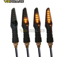 4PCS LED Turn Signals Indicator Flasher Arrow Motorcycle Turn Signals Light Motorcycle Light For Honda Yamaha Kawasak KTM