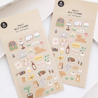 Korean Import Suatelier Daily Small Happiness Paper Stickers Scrapbooking Diy Journal Stationery Sticker Deco School Supplies