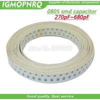 100PCS 0805 C0805 330pF +-10% 50V X7R 2.0x1.25mm capacitance 270PF 300PF 360PF 390PF 470PF 510PF 560PF 680PF