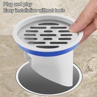 Anti-leak Drainage Pipe Floor Drains Floor Outlet Odor-resistant Rain Pipe Cap Outlet Spill Sealing Automatic Closing