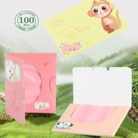 Oil Control Face Tools Skin Friendly Oil-Absorbing Face Cleaning Sheets Portable Matting Face Wipes Compact Portable For Makeup