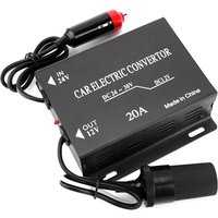 Power Converter 20A Car Power Supply Converter Step Down 24V To 12V Cigarette Lighter Type Step Down Power Supply