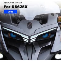 For Voge DS625X DS625X 625DSX 625 DSX 2025 Headlight Stickers Motorcycle Protective Waterproof Headlamp Decals Accessories