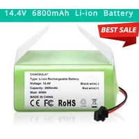 Original Quality! 14.4V 6800mAh Li Ion Battery Suitable for Conga/Ecovacs/Eufy Robotic Vacuum Cleaners