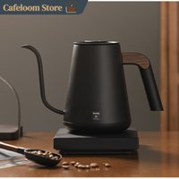 Timemore Fish Pro X Electric Kettle Temperature Control Pour Over Coffee Kettle Stainless Steel Narrow Gooseneck Spout Home Use