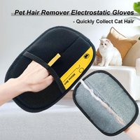 【AD】1Pcs New Pet Grooming Gloves Static Dedusting Brush Pet Hair Remover Brush Removing Dog Cat Hair From Sofa Carpet Clothes