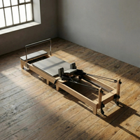 Foldable Pilates Reformer Bed Home Yoga Core Training Bed Large Body Shaping Fitness Equipment