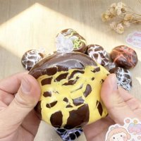 Stress Relief Toy Chocolate Handmade Ball Crunchy Slow-Rebound Wax Skin Squeeze Stress Relief Simulate Sensory Creative Gift