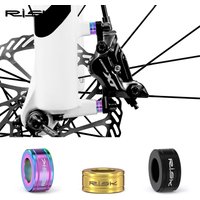 MTB BMX Bicycle M6 Titanium Alloy Screw Spacer One-Integrated Disc Brake Adjusting Washer XT Disc Brake Fixed Heightening Pads