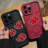 Akatsukies Cloud Totem N-NARUTOS Phone Case For Samsung Galaxy A17 A07 A26 A16 A35 A55 A25 A15 A54 A34 A36 A24 4G 5G Soft Cover